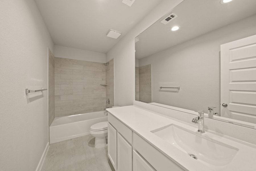 Furnished interior view inside a new home in Morton Creek Ranch, Katy (Image 8).