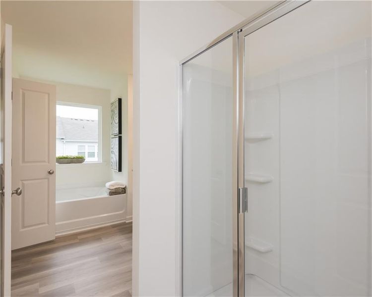 Spacious, unfurnished interior of a new home in Shoals Crossing, Conyers (Image 20). Spacious, unfurnished interior of a new home in Shoals Crossing, Conyers (Image 20).