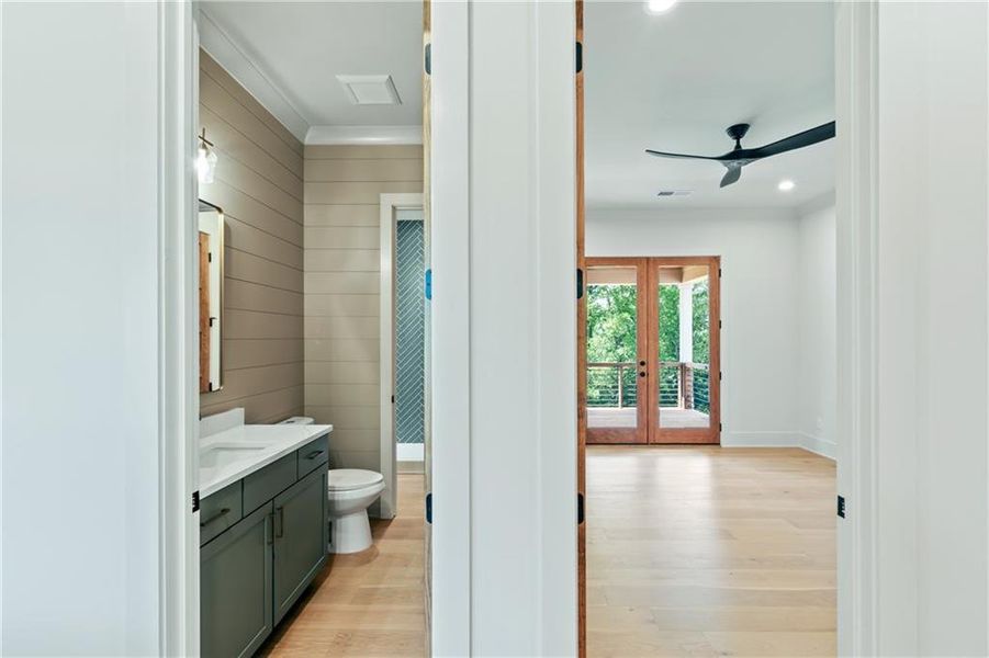 Furnished interior view inside a new home in , Blairsville (Image 68).