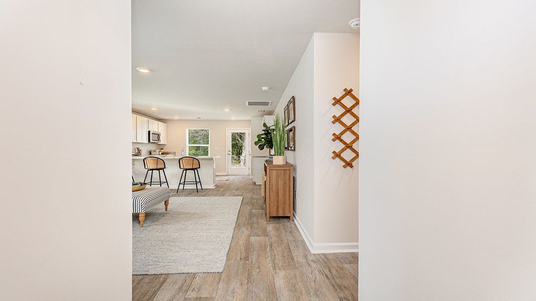 Furnished interior view inside a new home in The Forest at Black Bear, Longs (Image 6).