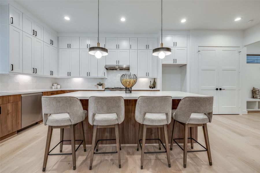 Furnished interior view inside a new home in , Houston (Image 11).