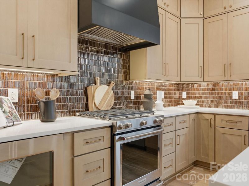 Furnished interior view inside a new home in , Charlotte (Image 12).