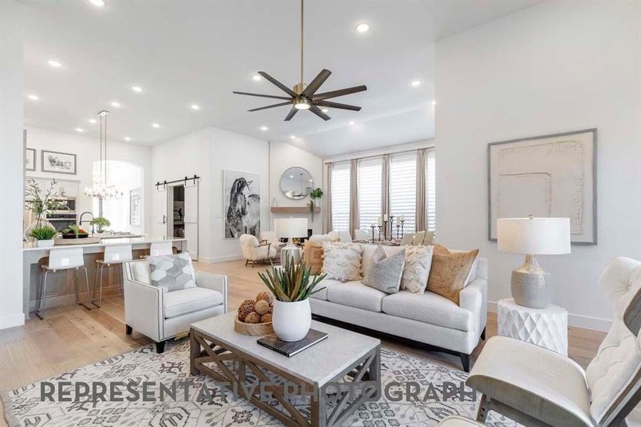 Furnished interior view inside a new home in Quail Hollow, Rockwall (Image 9). Furnished interior view inside a new home in Quail Hollow, Rockwall (Image 9).