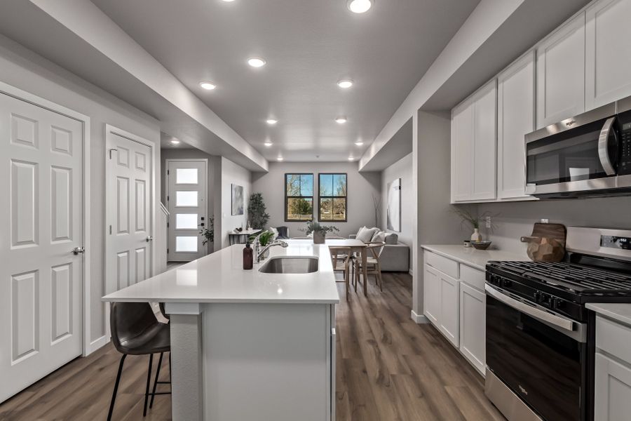 Furnished interior view inside a new home in Arras Park, Thornton (Image 12).