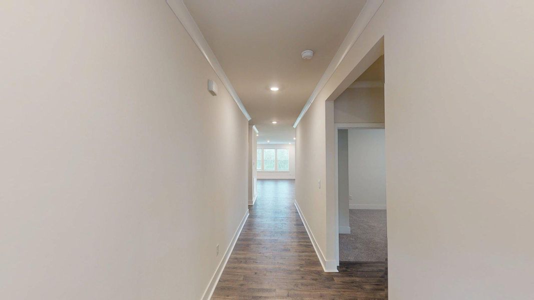 Representative unfurnished interior of a home built from the Cypress by D.R. Horton in Avalon, Gastonia (Image 15).