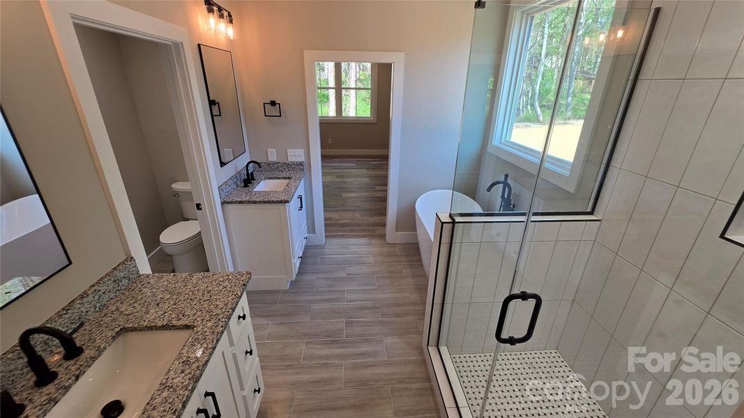 Furnished interior view inside a new home in , Statesville (Image 9).