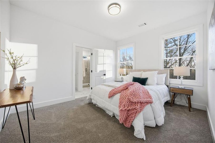 Furnished interior view inside a new home in , Dahlonega (Image 5).