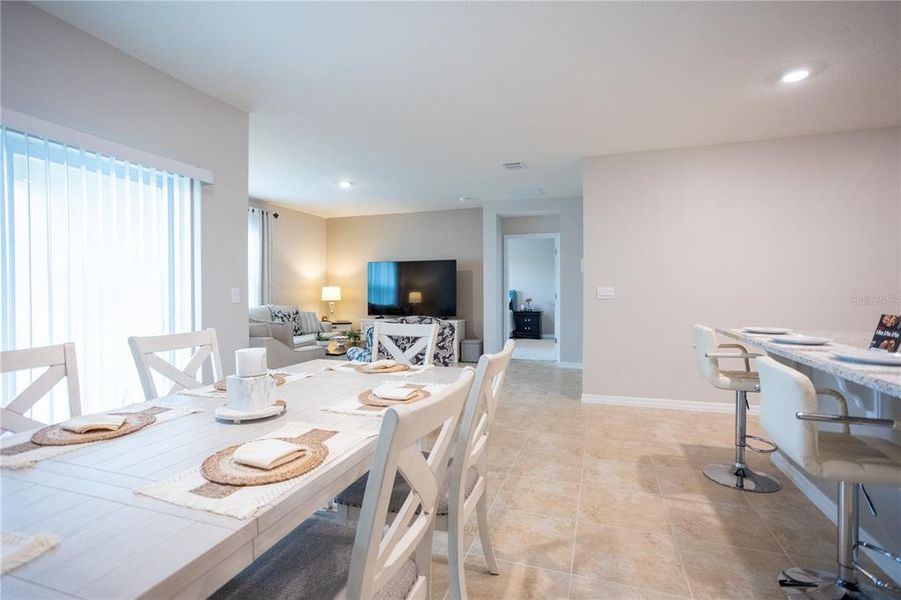 Furnished interior view inside a new home in Harmony West, St. Cloud (Image 16).