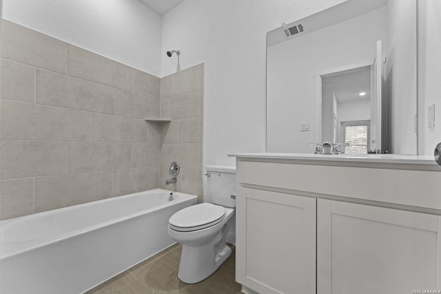 Furnished interior view inside a new home in Sky Ranch, New Braunfels (Image 4).