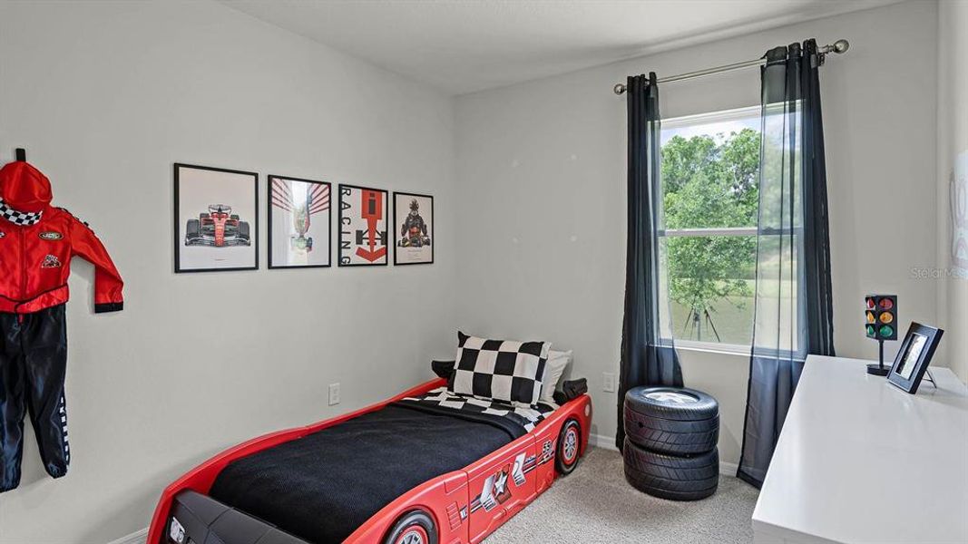 Furnished interior view inside a new home in Lake Deer Estates, Poinciana (Image 15).