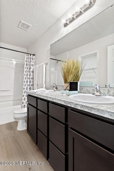 Furnished interior view inside a new home in , Jacksonville (Image 3). Furnished interior view inside a new home in , Jacksonville (Image 3).