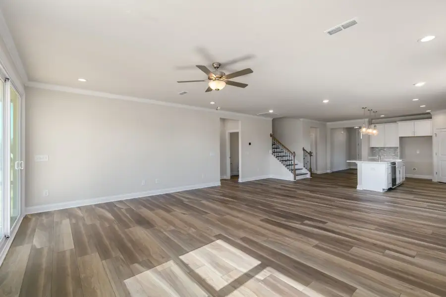 Representative unfurnished interior of a home built from the Teton by Mattamy Homes in Magnolia Park, Garner (Image 11).
