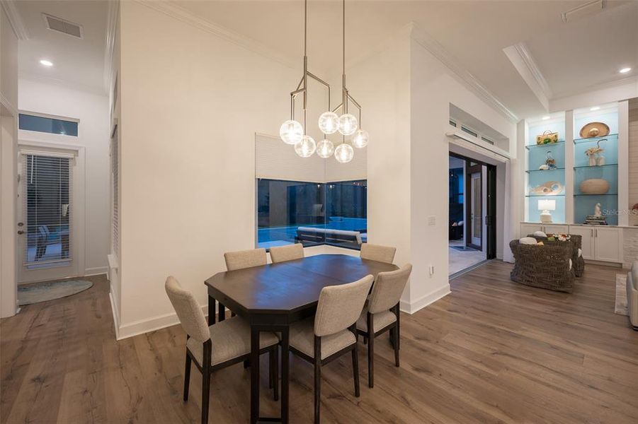 Furnished interior view inside a new home in , Sarasota (Image 42).