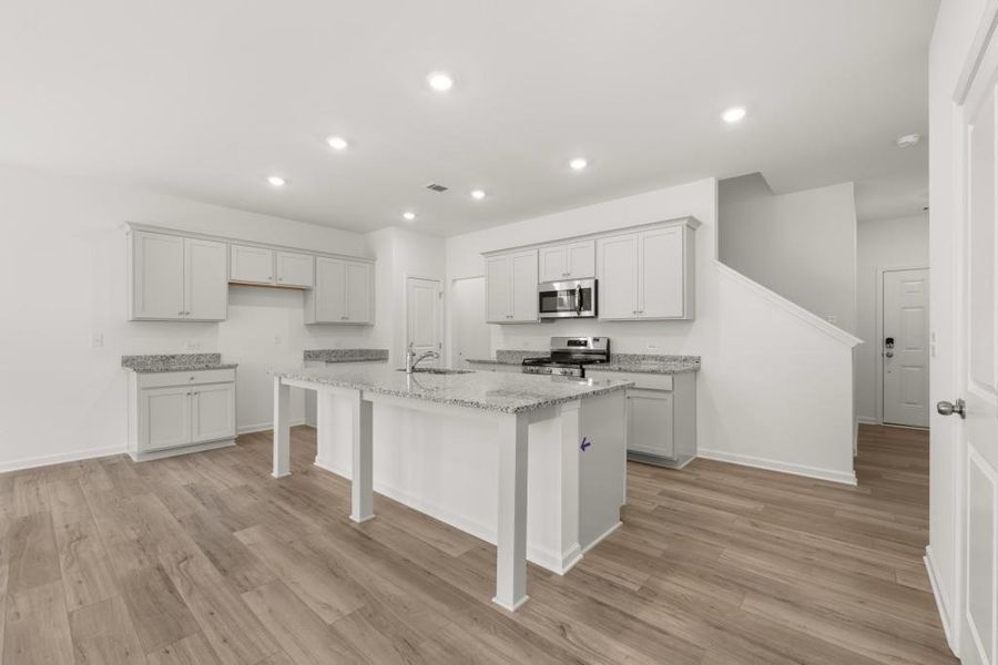 Furnished interior view inside a new home in Timber Ridge: Timber Ridge 42', Douglasville (Image 8).