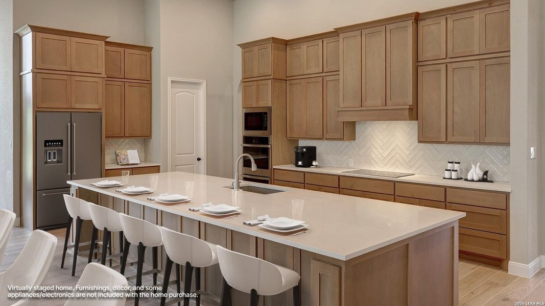 Furnished interior view inside a new home in Megan's Landing, Castroville (Image 18).