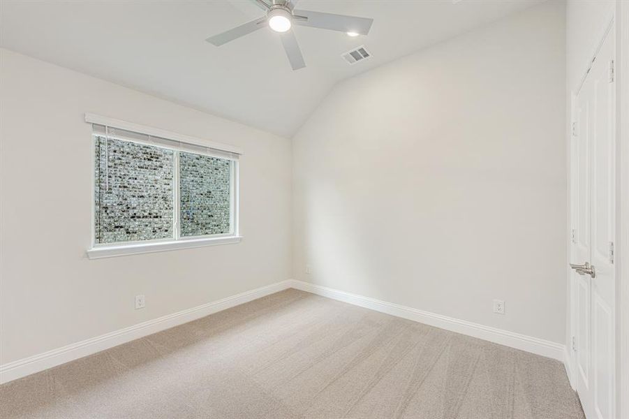 Spacious, unfurnished interior of a new home in ArrowBrooke Classic 50, Aubrey (Image 27).