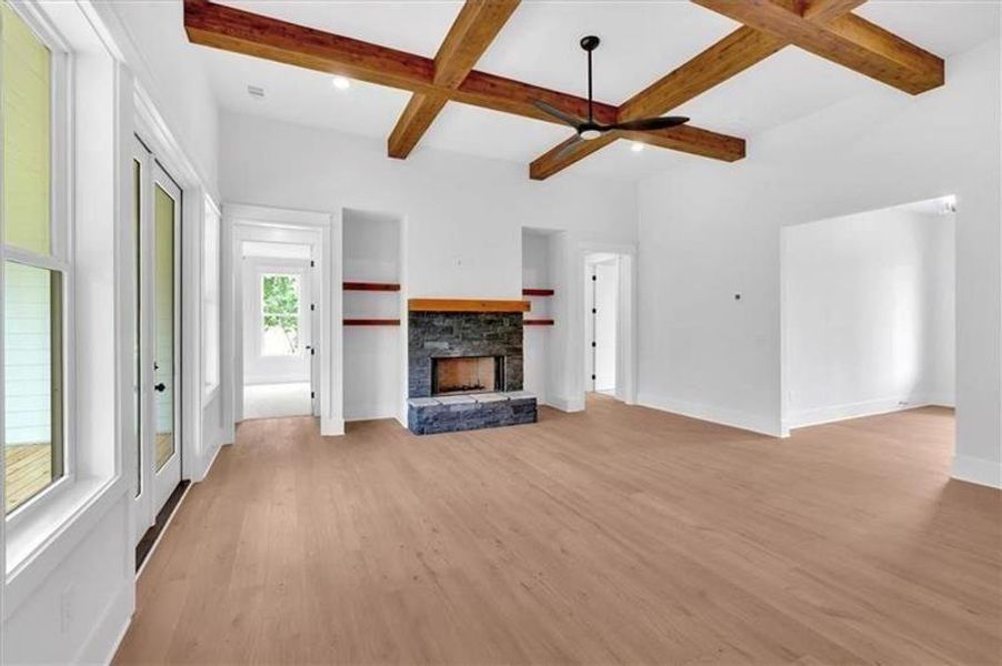 Spacious, unfurnished interior of a new home in , Rydal (Image 41).