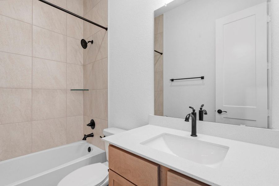 Furnished interior view inside a new home in Briarley, Montgomery (Image 16).