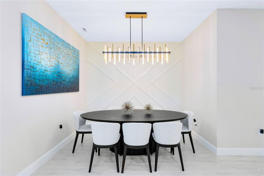 Furnished interior view inside a new home in Laureate Park, Orlando (Image 34).