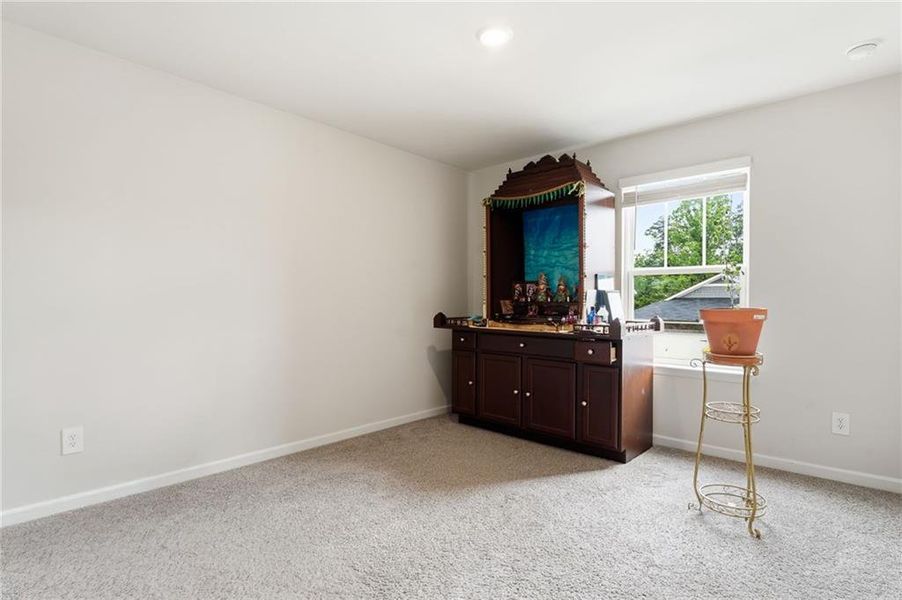 Furnished interior view inside a new home in Vistas at Towne Mill, Canton (Image 42).
