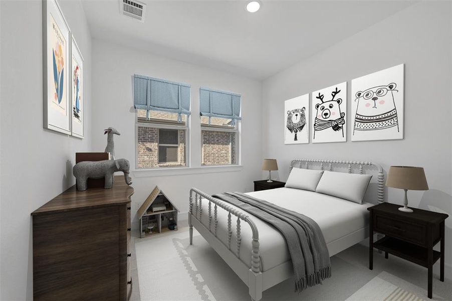 Furnished interior view inside a new home in Timberbrook, Justin (Image 22).