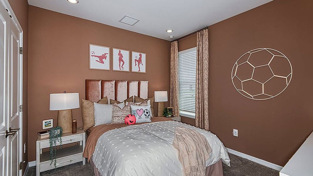 Representative furnished interior of a home built from the Grenada by Taylor Morrison in The Cove at West Port, Port Charlotte (Image 11).
