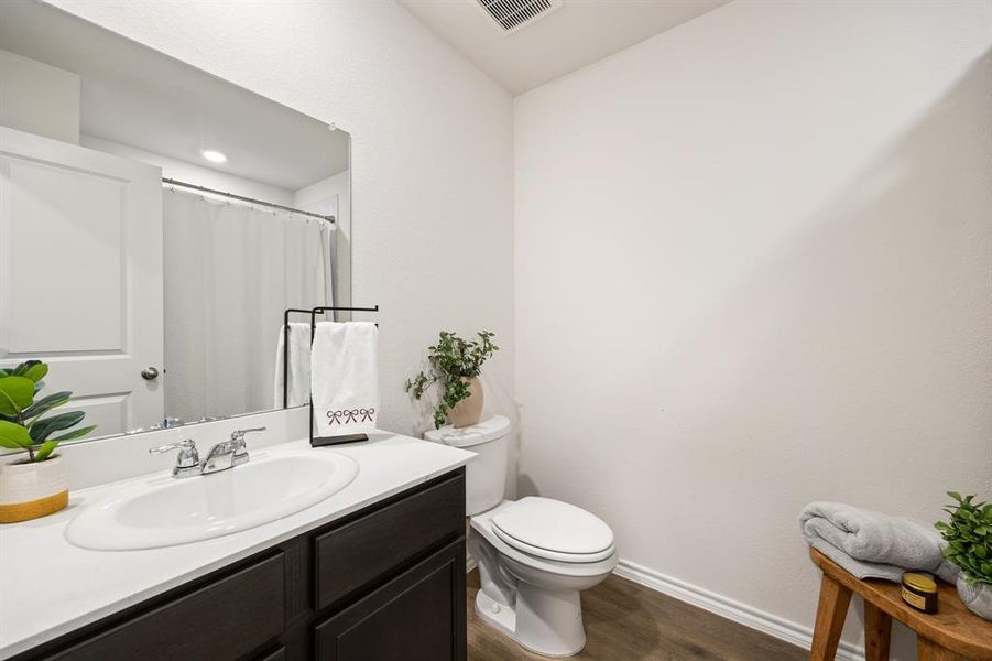 Furnished interior view inside a new home in Wildwood, Royse City (Image 14).