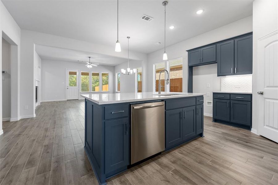 Furnished interior view inside a new home in Morningstar, Aledo (Image 12).