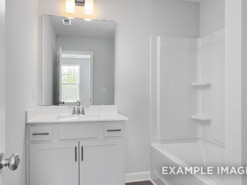 Representative furnished interior of a home built from the The Gavin A by Davidson Homes LLC in Gregory Village, Lillington (Image 18).