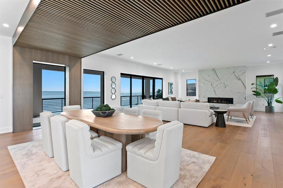 Furnished interior view inside a new home in , St. Petersburg (Image 11).