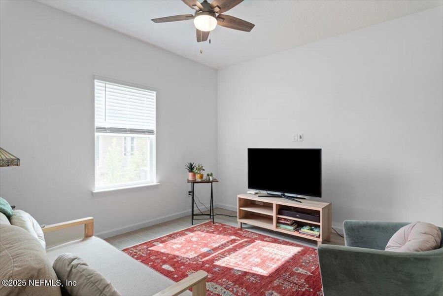 Furnished interior view inside a new home in Hardwick Farms: Hardwick Farms - Townhome Collection, Jacksonville (Image 4).