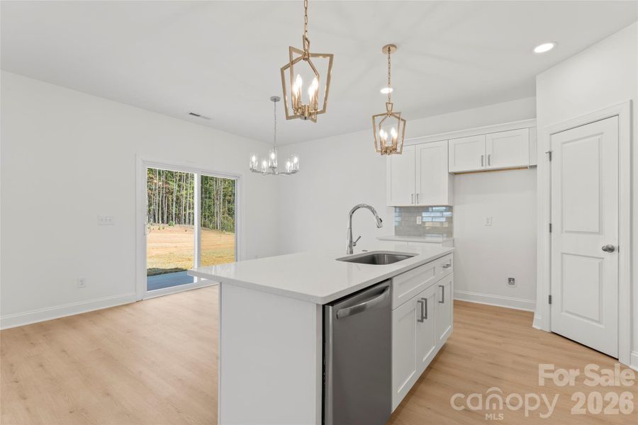 Furnished interior view inside a new home in , Locust (Image 3).