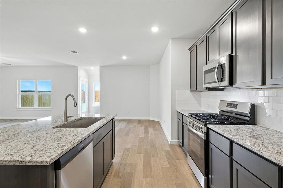 Furnished interior view inside a new home in Simpson Crossing, Princeton (Image 11). Furnished interior view inside a new home in Simpson Crossing, Princeton (Image 11).