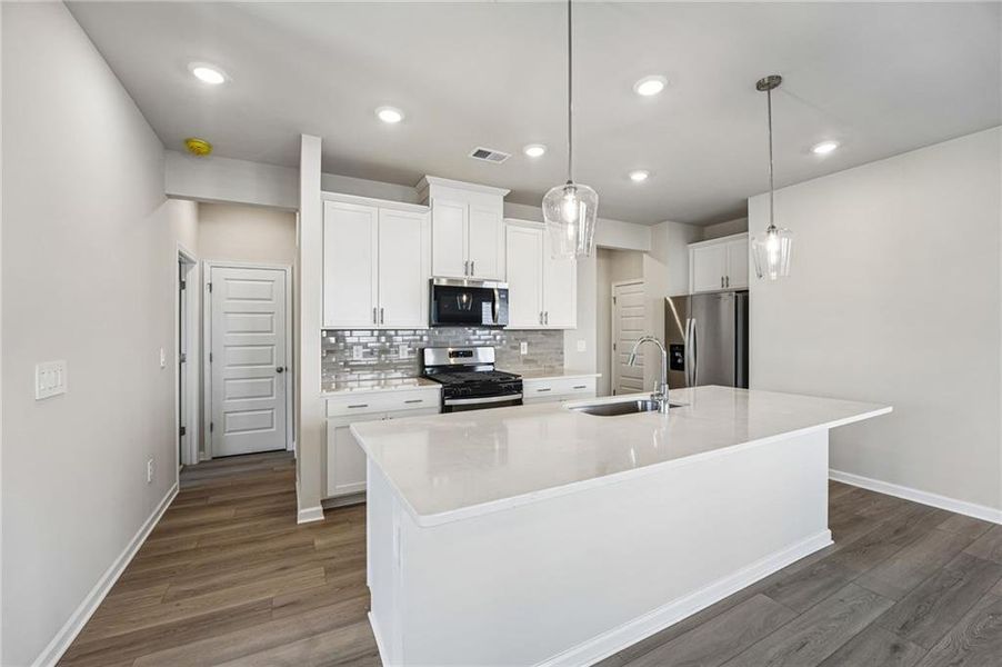 Furnished interior view inside a new home in Hemingway - Reserve Series, Cumming (Image 13).