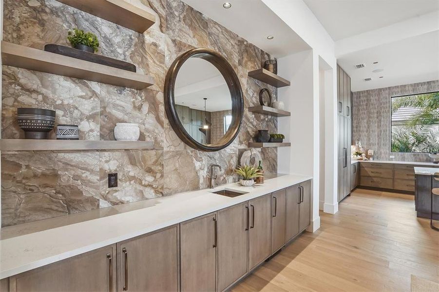Furnished interior view inside a new home in , Sarasota (Image 58).