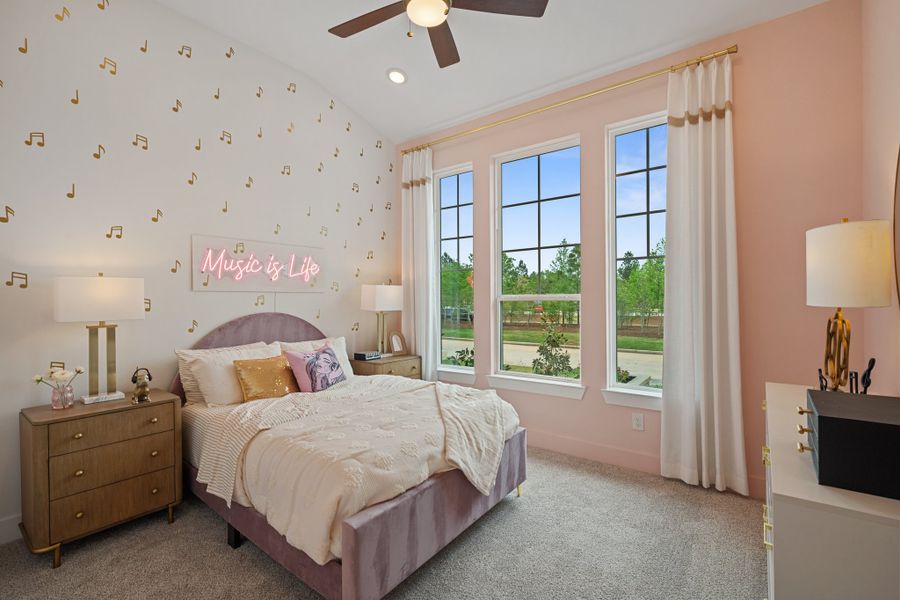 Furnished interior view inside a new home in Westland Ranch, League City (Image 59). Furnished interior view inside a new home in Westland Ranch, League City (Image 59).