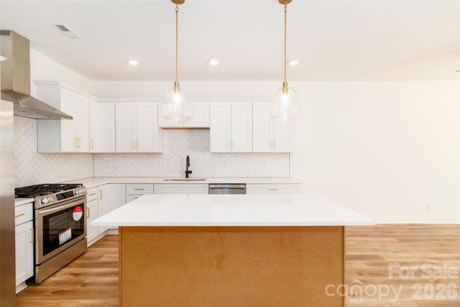 Furnished interior view inside a new home in , Charlotte (Image 12).