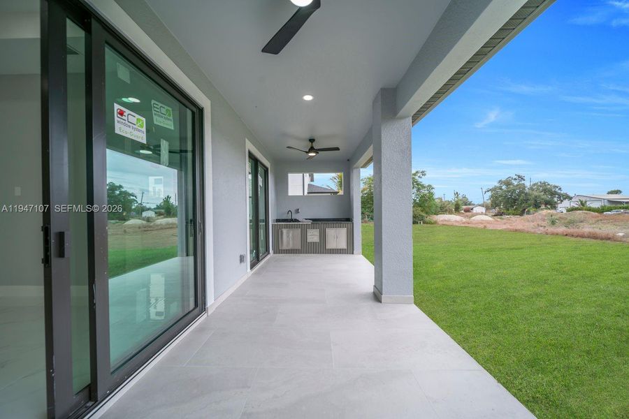 Exterior details and patio area of a home in , Lehigh Acres (Image 4).