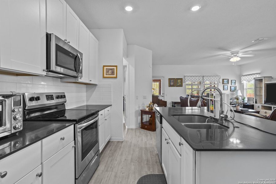 Furnished interior view inside a new home in , San Antonio (Image 8).