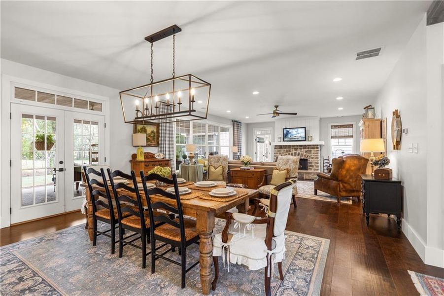 Furnished interior view inside a new home in , Monroe (Image 7).