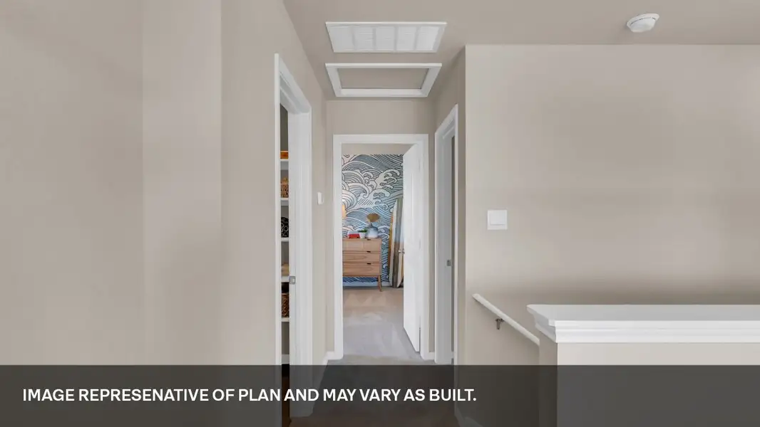 Spacious, unfurnished interior of a new home in Carillon, Manor (Image 21).