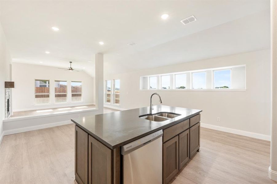 Furnished interior view inside a new home in Sunset Ridge, Alvarado (Image 7).