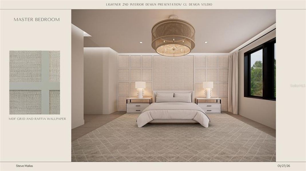 Furnished interior view inside a new home in , Tampa (Image 6).