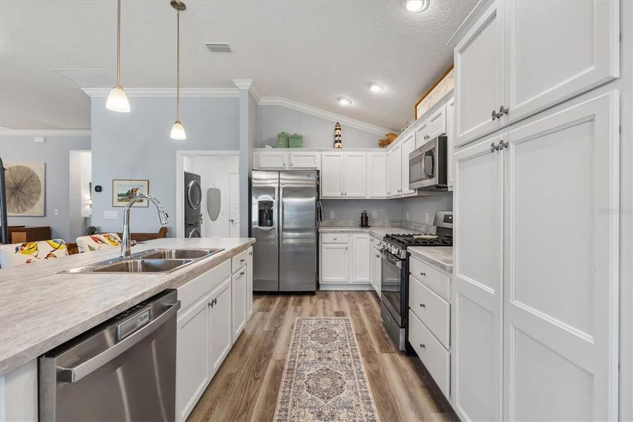 Furnished interior view inside a new home in , The Villages (Image 16).