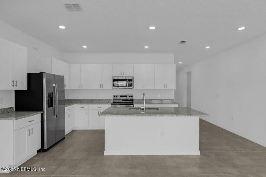 Furnished interior view inside a new home in Coopers Meadow, Jacksonville (Image 5).