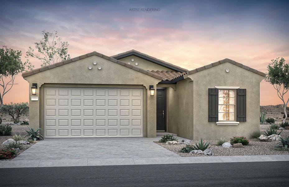 Representative exterior photo of a completed home built from the Nectar by Pulte Homes in Alamar, Tolleson, AZ (Image 15).