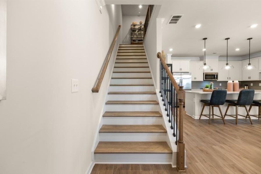 Furnished interior view inside a new home in Franklin Manor, Lawrenceville (Image 14).