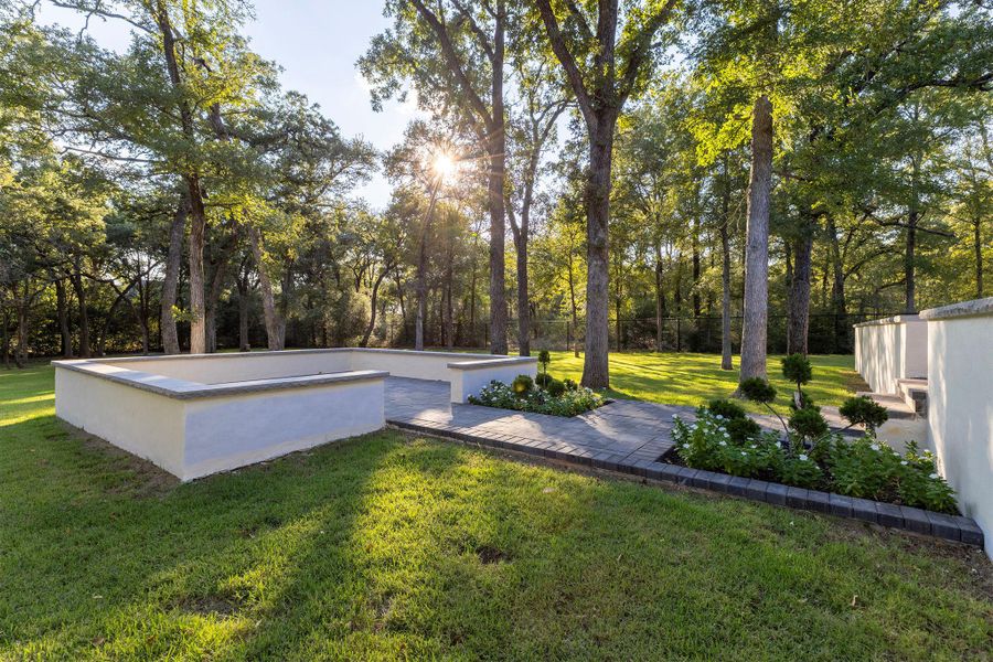 View of yard featuring a patio area View of yard featuring a patio area