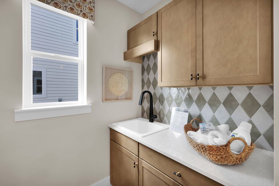 Representative furnished interior of a home built from the The Cypress by Providence Homes (Florida) in Reflections at Nocatee, Nocatee (Image 47).