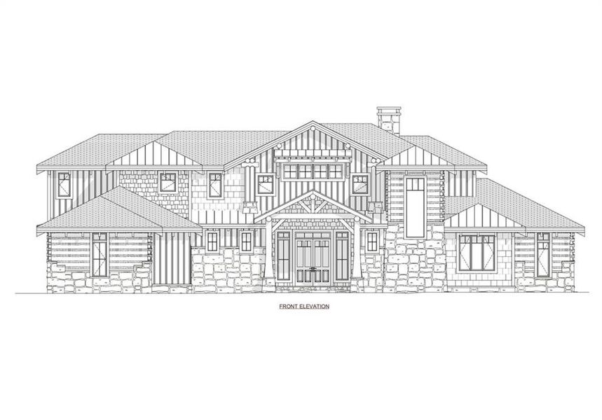 Front exterior of a new home in , Blue Ridge, GA, highlighting curb appeal (Image 11).